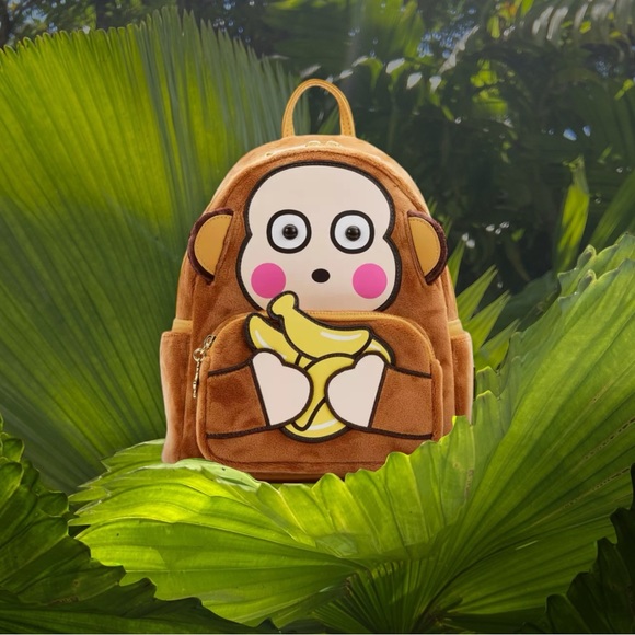 Loungefly Handbags - Sanrio Monkichi Mini Backpack Loungefly NWT